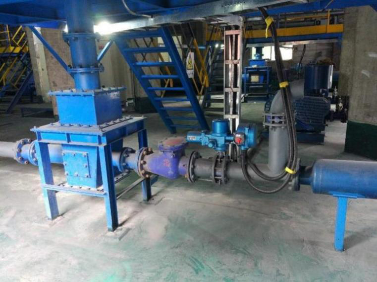Bomba de transporte neumático de chorro de baja presión