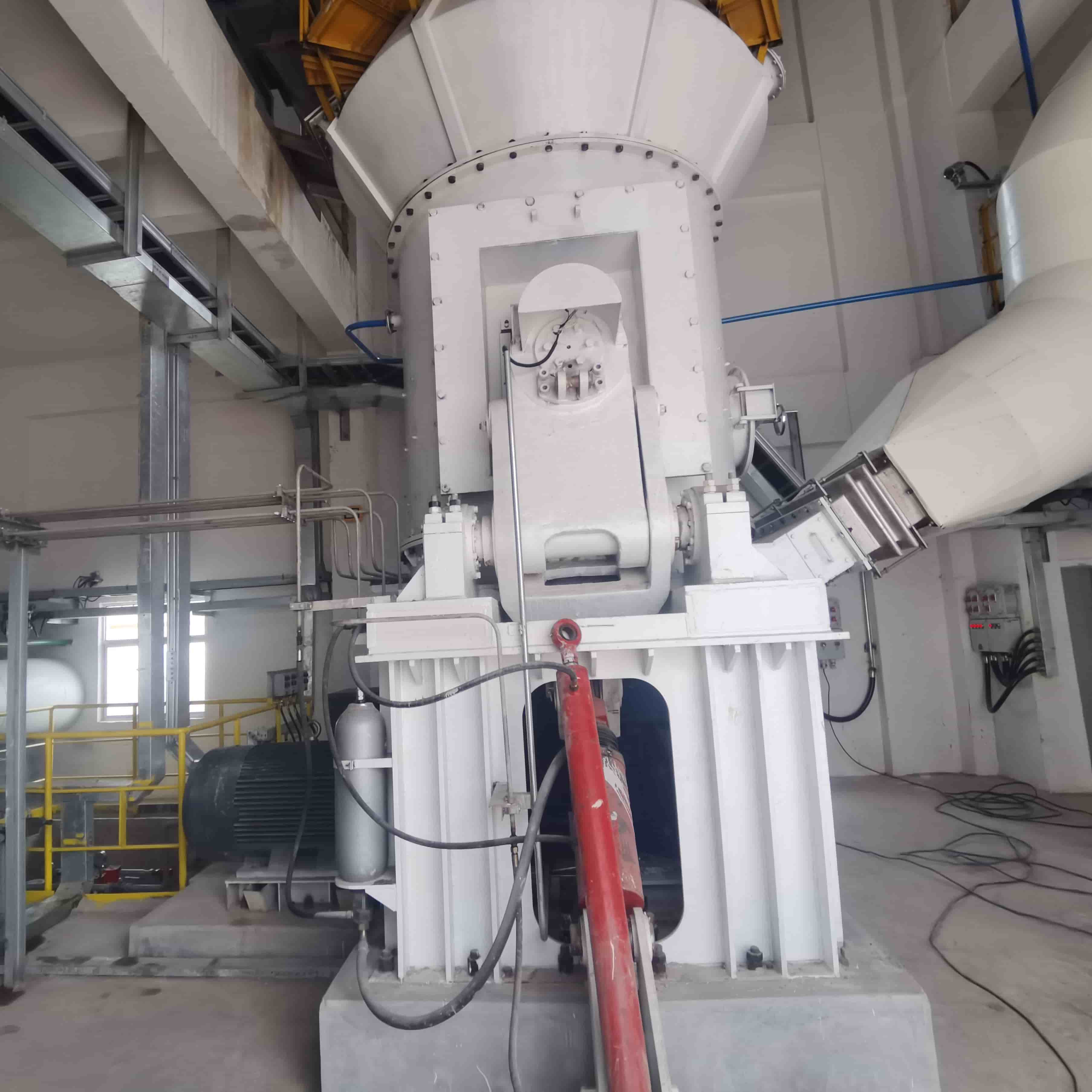 Molino de rodillos vertical de grado de perforación petrolera para molienda de bentonita